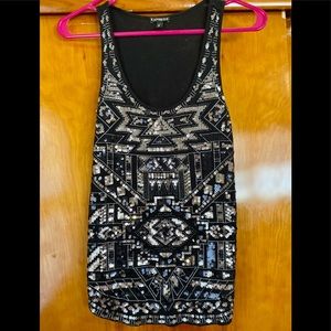 Express Sequin top